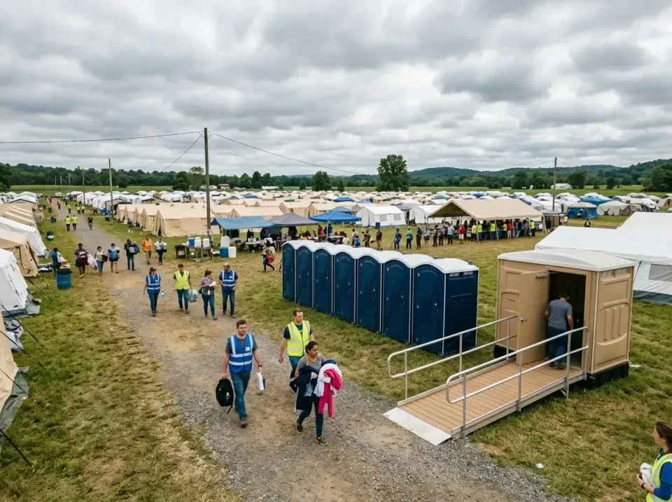disaster-relief-camp-restrooms-010 — frequently asked questions, Dumpster & Portable Bathrooms Rental in Clarksville, IN